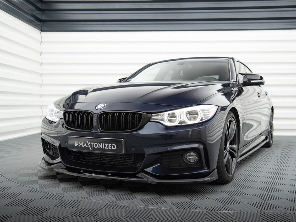 Maxton Design Front Splitter V.5 BMW 4 Coupe / Gran Coupe / Cabrio M-Pack F32 / F36 / F33 - BM-4-F36-GC-MPACK-FD1G - Image 2