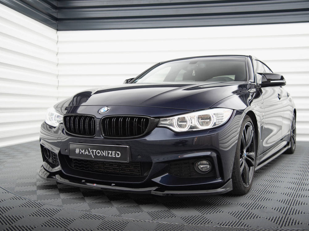 Maxton Design Front Splitter V.6 BMW 4 Coupe / Gran Coupe / Cabrio M-Pack F32 / F36 / F33 - BM-4-F36-GC-MPACK-FD2G - Image 2