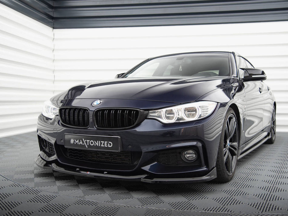 Maxton Design Front Splitter V.6 BMW 4 Coupe / Gran Coupe / Cabrio M-Pack F32 / F36 / F33 - BM-4-F36-GC-MPACK-FD2G - Image 2