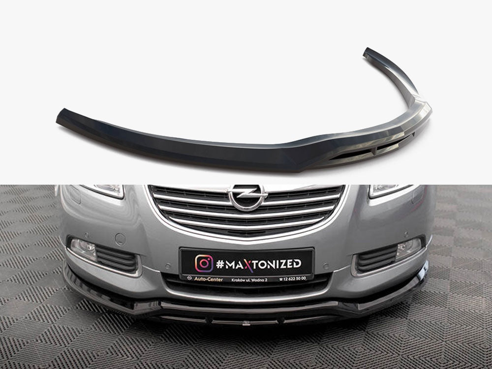 Maxton Design Front Splitter Opel Insignia OPC-Line Mk1 - OP-IS-1-OPCLINE-FD1G+FD1RG - Image 1