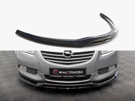 Maxton Design Front Splitter Opel Insignia OPC-Line Mk1 - OP-IS-1-OPCLINE-FD1G+FD1RG - Image 1