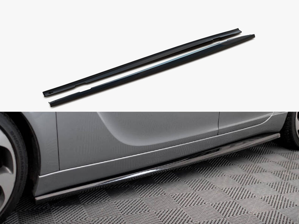 Maxton Design Side Skirts Diffusers Opel Insignia OPC-Line Mk1 - OP-IS-1-OPCLINE-SD1G - Image 1