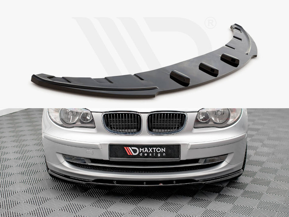 MAXTON DESIGN Front Splitter V.2 BMW 1 E81 Facelift