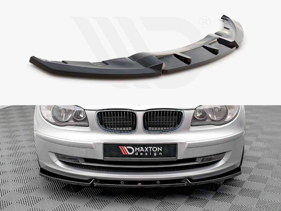 MAXTON DESIGN Front Splitter V.3 BMW 1 E81 Facelift