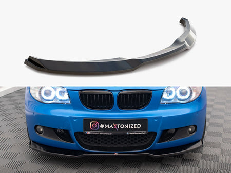 Maxton Design Front Splitter V.1 BMW 1 M-Pack E87 / E81 Facelift - BM-1-87F-MPACK-FD1G - Image 1