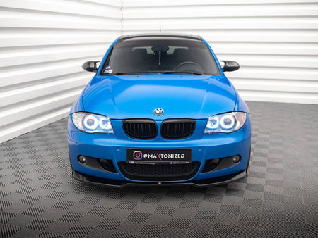 Maxton Design Front Splitter V.1 BMW 1 M-Pack E87 / E81 Facelift - BM-1-87F-MPACK-FD1G - Image 3