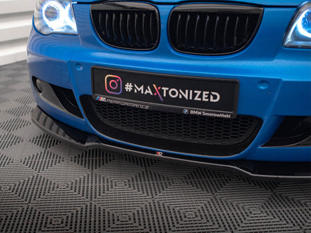 Maxton Design Front Splitter V.1 BMW 1 M-Pack E87 / E81 Facelift - BM-1-87F-MPACK-FD1G - Image 4