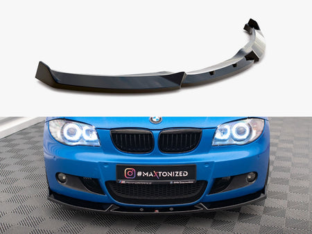 Maxton Design Front Splitter V.2 BMW 1 M-Pack E87 / E81 Facelift - BM-1-87F-MPACK-FD2G - Image 1