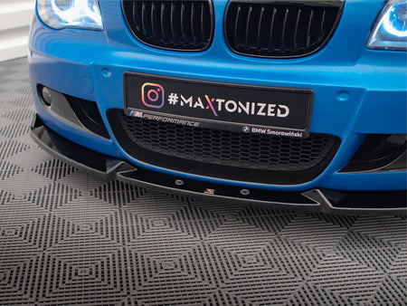 Maxton Design Front Splitter V.2 BMW 1 M-Pack E87 / E81 Facelift - BM-1-87F-MPACK-FD2G - Image 4