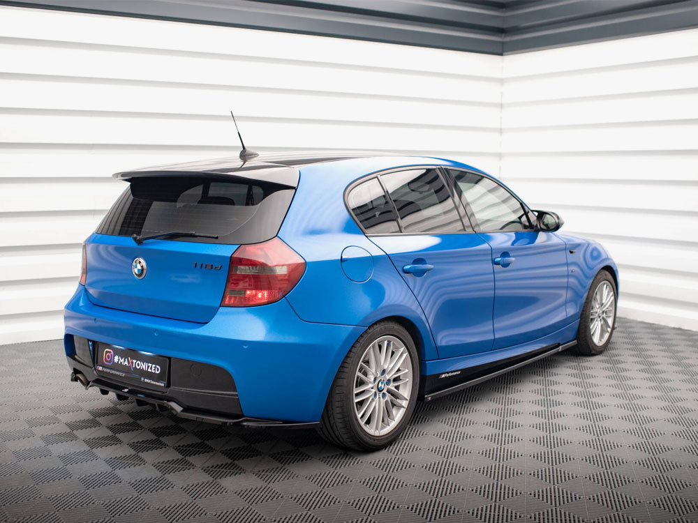 Maxton Design Central Rear Splitter (Vertical Bars) BMW 1 M-Pack E87 Facelift - BM-1-87F-MPACK-RD1G+RD2G - Image 2