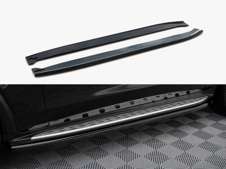 Maxton Design Side Skirts Diffusers Mercedes-AMG GLC 63 SUV / Coupe X253 / C253 - ME-GLC-X253-63-SD1G - Image 1