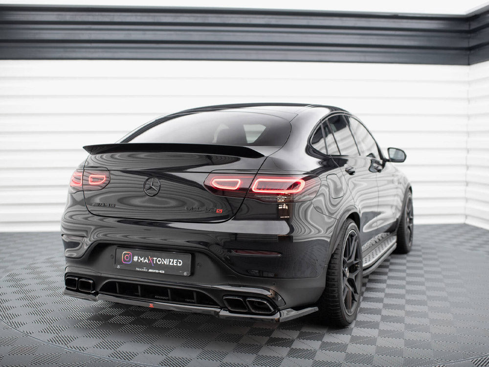 Maxton Design Rear Splitter (Vertical Bars) Mercedes-AMG GLC 63 Coupe C253 Facelift - ME-GLC-C253F-63-RD1G+RD2G - Image 2