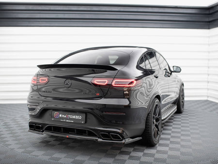 Maxton Design Rear Splitter (Vertical Bars) Mercedes-AMG GLC 63 Coupe C253 Facelift - ME-GLC-C253F-63-RD1G+RD2G - Image 2