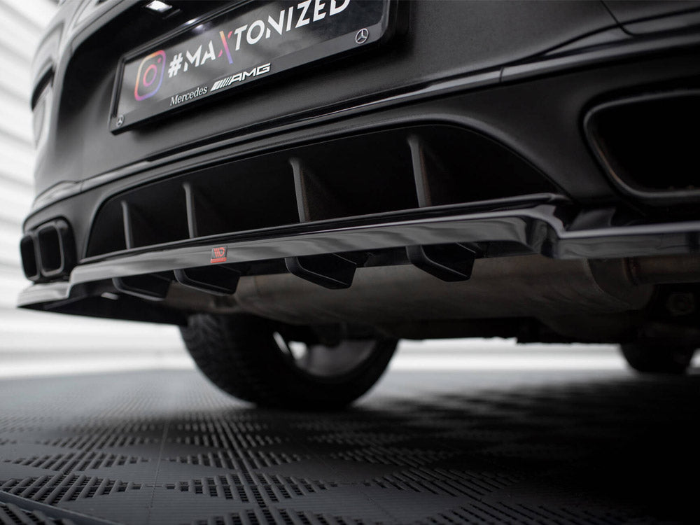 Maxton Design Rear Splitter (Vertical Bars) Mercedes-AMG GLC 63 Coupe C253 Facelift - ME-GLC-C253F-63-RD1G+RD2G - Image 4