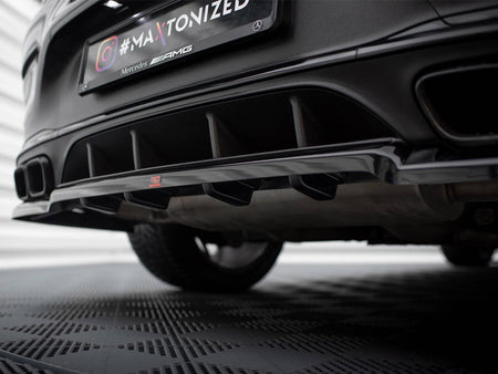 Maxton Design Rear Splitter (Vertical Bars) Mercedes-AMG GLC 63 Coupe C253 Facelift - ME-GLC-C253F-63-RD1G+RD2G - Image 4