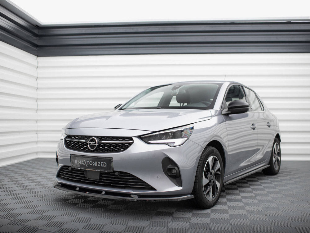 Maxton Design Front Splitter V.1 Opel Corsa F (Mk6) - OP-CO-F-FD1G - Image 2