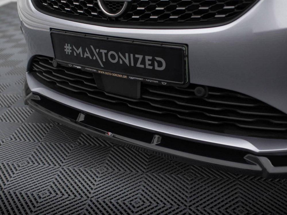 Maxton Design Front Splitter V.1 Opel Corsa F (Mk6) - OP-CO-F-FD1G - Image 4