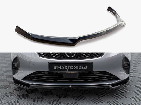Maxton Design Front Splitter V.2 Opel Corsa F (Mk6) - OP-CO-F-FD2G - Image 1