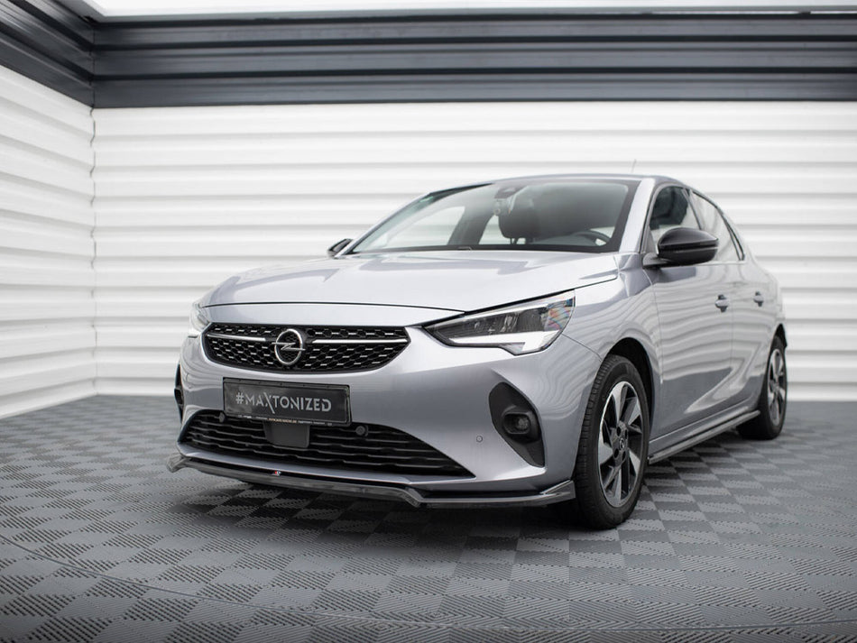 Maxton Design Front Splitter V.2 Opel Corsa F (Mk6) - OP-CO-F-FD2G - Image 2