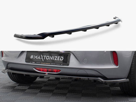 Maxton Design Rear Splitter (Vertical Bars) Opel Corsa F (Mk6) - OP-CO-F-RD1G+RD2G - Image 1