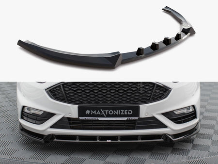 Maxton Design Front Splitter Ford Mondeo Sport Mk5 Facelift / Fusion Sport Mk2 Facelift - FO-MO-5F-SPORT-FD1G - Image 1