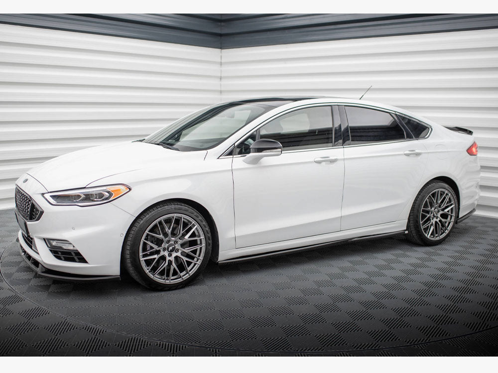 Maxton Design Side Skirts Diffusers Ford Mondeo Sport Mk5 Facelift / Fusion Sport Mk2 Facelift - FO-MO-5F-SPORT-SD1G - Image 2