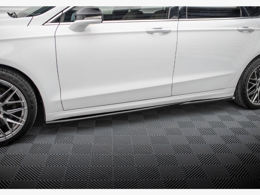 Maxton Design Side Skirts Diffusers Ford Mondeo Sport Mk5 Facelift / Fusion Sport Mk2 Facelift - FO-MO-5F-SPORT-SD1G - Image 3
