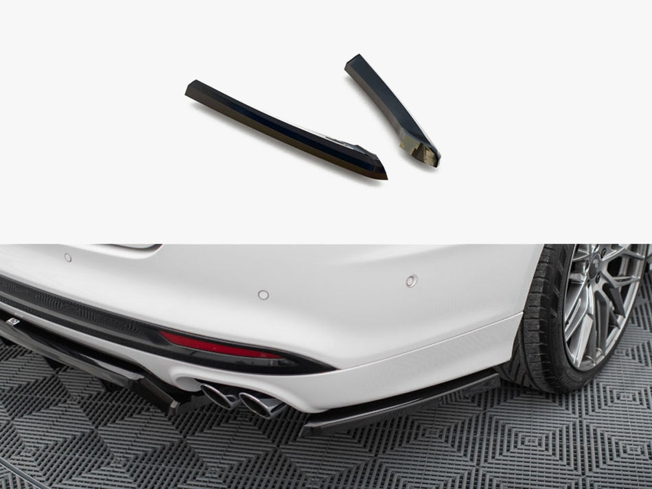 Maxton Design Rear Side Splitters Ford Mondeo Sport Mk5 Facelift / Fusion Sport Mk2 Facelift - FO-MO-5F-SPORT-RSD1G - Image 1