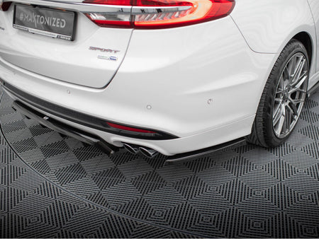 Maxton Design Rear Side Splitters Ford Mondeo Sport Mk5 Facelift / Fusion Sport Mk2 Facelift - FO-MO-5F-SPORT-RSD1G - Image 3