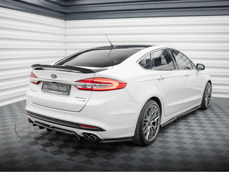 Maxton Design Rear Side Splitters Ford Mondeo Sport Mk5 Facelift / Fusion Sport Mk2 Facelift - FO-MO-5F-SPORT-RSD1G - Image 2