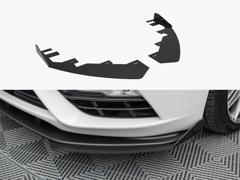 Maxton Design Front Flaps Ford Mondeo Sport Mk5 Facelift / Fusion Sport Mk2 Facelift - FOMO5FSPORTCNC-FSF1G - Image 1