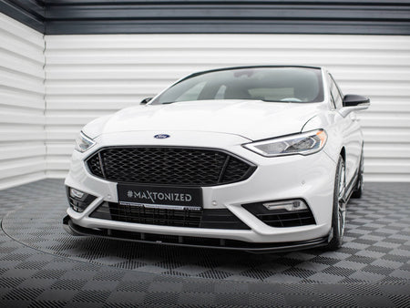 Maxton Design Front Flaps Ford Mondeo Sport Mk5 Facelift / Fusion Sport Mk2 Facelift - FOMO5FSPORTCNC-FSF1G - Image 2