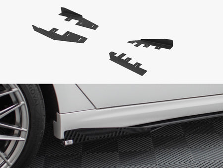 Maxton Design Side Flaps Ford Mondeo Sport Mk5 Facelift / Fusion Sport Mk2 Facelift - FOMO5FSPORTCNC-SF1G - Image 1