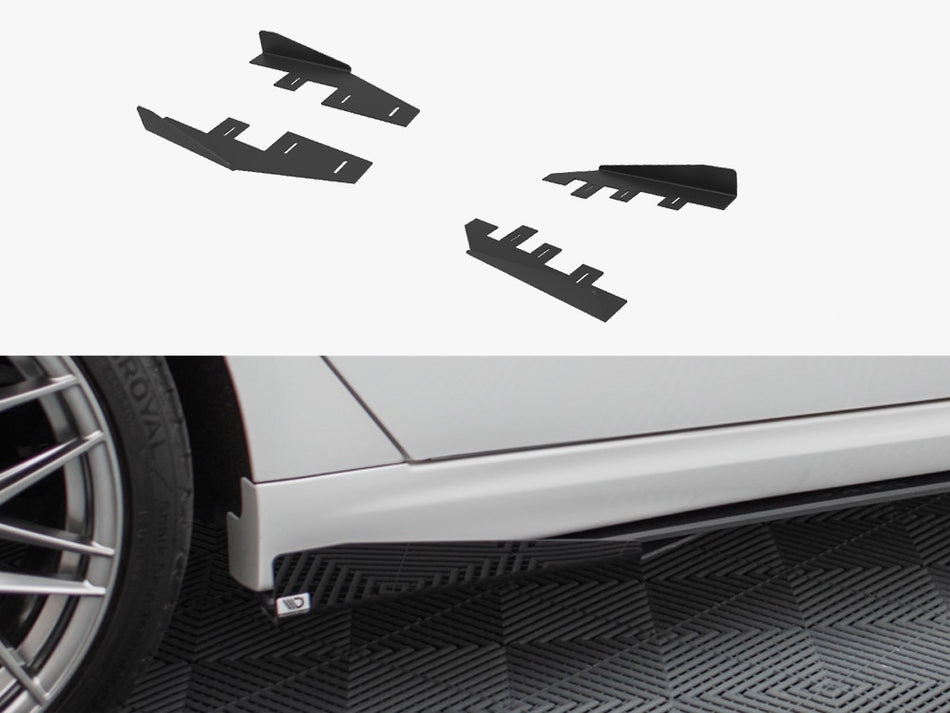Maxton Design Side Flaps Ford Mondeo Sport Mk5 Facelift / Fusion Sport Mk2 Facelift - FOMO5FSPORTCNC-SF1G - Image 1