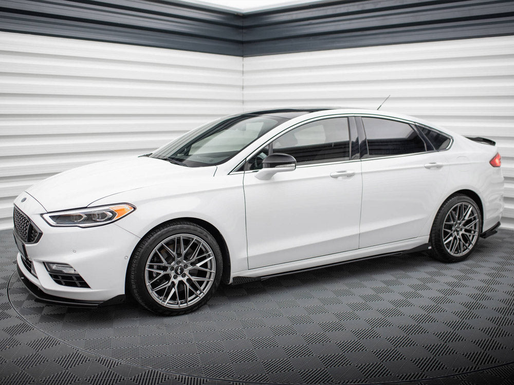 Maxton Design Side Flaps Ford Mondeo Sport Mk5 Facelift / Fusion Sport Mk2 Facelift - FOMO5FSPORTCNC-SF1G - Image 2