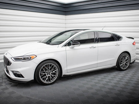 Maxton Design Side Flaps Ford Mondeo Sport Mk5 Facelift / Fusion Sport Mk2 Facelift - FOMO5FSPORTCNC-SF1G - Image 2