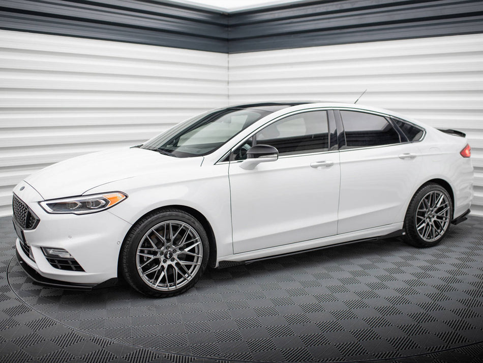 Maxton Design Side Flaps Ford Mondeo Sport Mk5 Facelift / Fusion Sport Mk2 Facelift - FOMO5FSPORTCNC-SF1G - Image 2