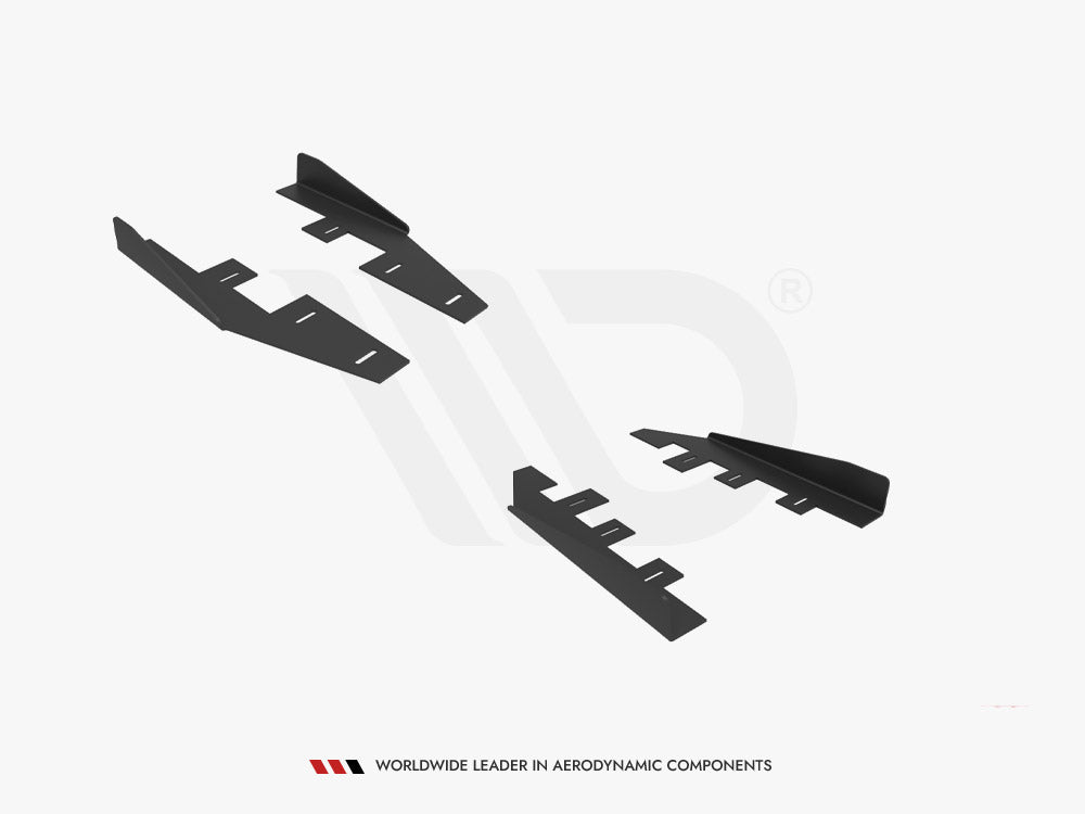 Maxton Design Side Flaps Ford Mondeo Sport Mk5 Facelift / Fusion Sport Mk2 Facelift - FOMO5FSPORTCNC-SF1G - Image 5