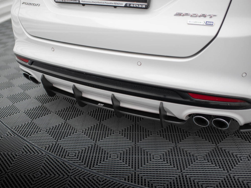 Maxton Design Street PRO Rear Diffuser Ford Mondeo Sport Mk5 Facelift / Fusion Sport Mk2 Facelift - FOMO5FSPORTCNC-RS1B - Image 3