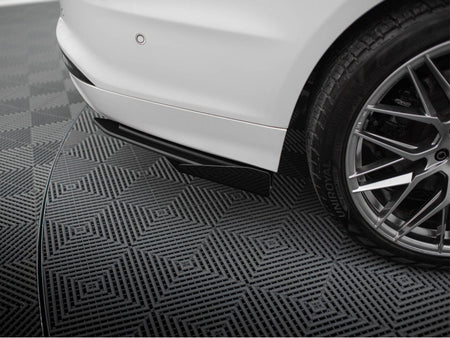 Maxton Design Street Pro Rear Side Splitters + Flaps Ford Mondeo Sport Mk5 Facelift / Fusion Sport Mk2 Facelift - FOMO5FSPORTCNC-RSD1B+RSF1G - Image 4