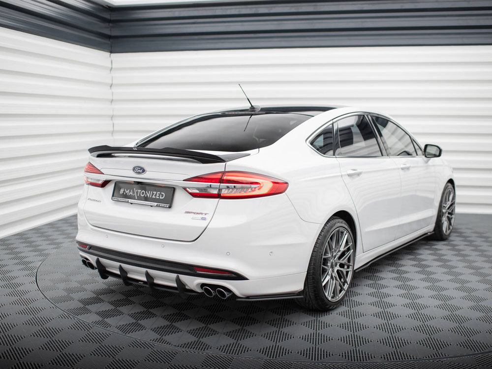 Maxton Design Street Pro Rear Side Splitters Ford Mondeo Sport Mk5 Facelift / Fusion Sport Mk2 Facelift - FOMO5FSPORTCNC-RSD1B - Image 2