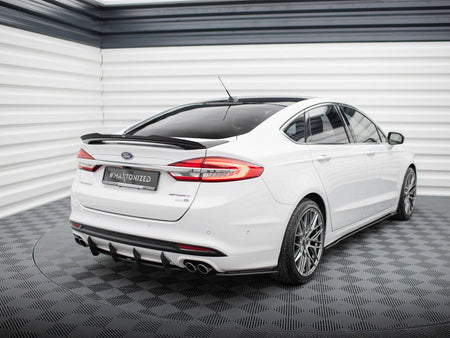 Maxton Design Street Pro Rear Side Splitters Ford Mondeo Sport Mk5 Facelift / Fusion Sport Mk2 Facelift - FOMO5FSPORTCNC-RSD1B - Image 2