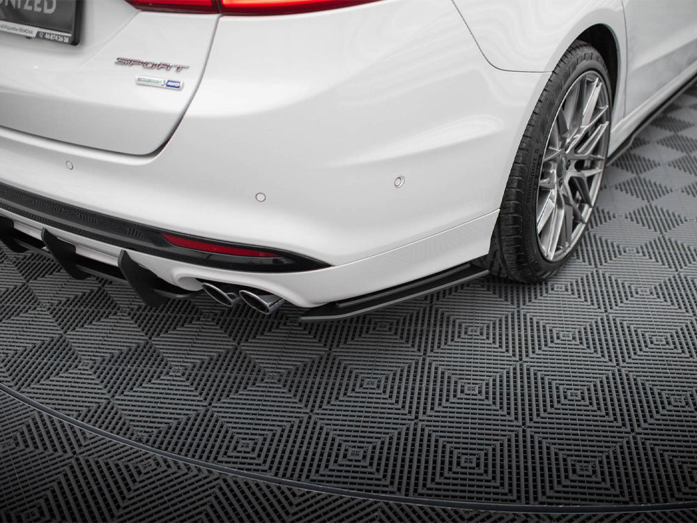 Maxton Design Street Pro Rear Side Splitters Ford Mondeo Sport Mk5 Facelift / Fusion Sport Mk2 Facelift - FOMO5FSPORTCNC-RSD1B - Image 3