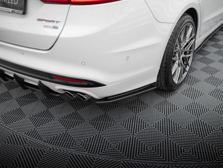 Maxton Design Street Pro Rear Side Splitters Ford Mondeo Sport Mk5 Facelift / Fusion Sport Mk2 Facelift - FOMO5FSPORTCNC-RSD1B - Image 3