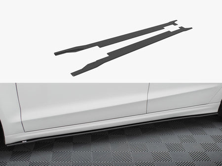 Maxton Design Street PRO Side Skirts Diffusers Ford Mondeo Sport Mk5 Facelift / Fusion Sport Mk2 Facelift - FOMO5FSPORTCNC-SD1B - Image 1