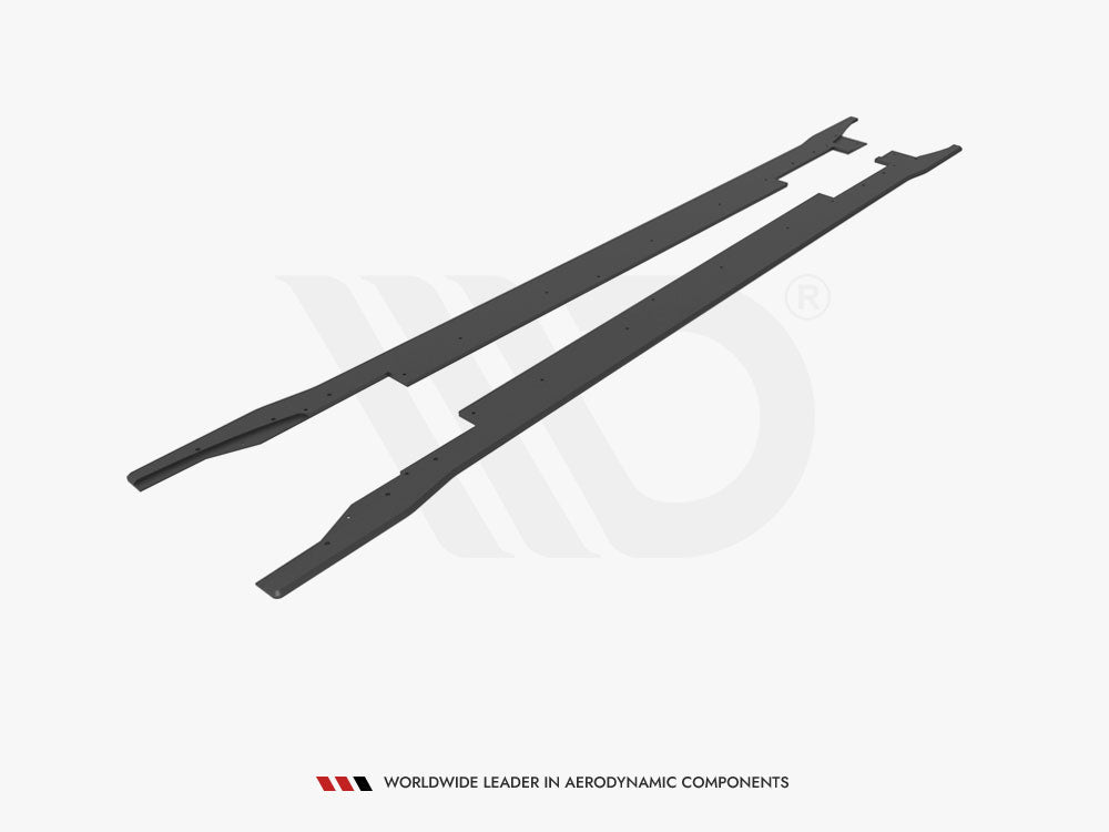 Street PRO Side Skirts Diffusers Ford Mondeo Sport Mk5 Facelift / Fusion Sport Mk2 Facelift