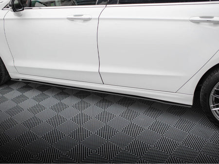 Maxton Design Street PRO Side Skirts Diffusers Ford Mondeo Sport Mk5 Facelift / Fusion Sport Mk2 Facelift - FOMO5FSPORTCNC-SD1B - Image 4