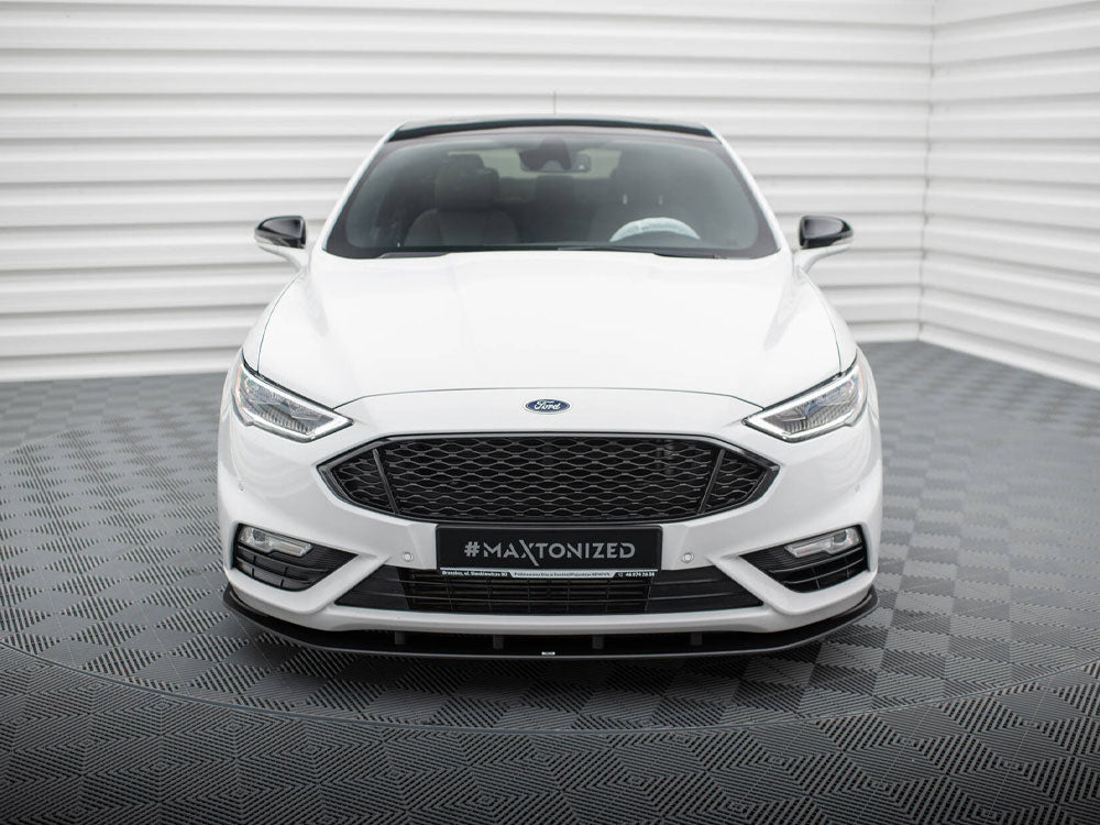 Maxton Design Street PRO Front Splitter Ford Mondeo Sport Mk5 Facelift / Fusion Sport Mk2 Facelift - FOMO5FSPORTCNC-FD1B - Image 3