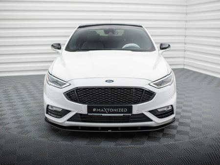 Maxton Design Street PRO Front Splitter Ford Mondeo Sport Mk5 Facelift / Fusion Sport Mk2 Facelift - FOMO5FSPORTCNC-FD1B - Image 3