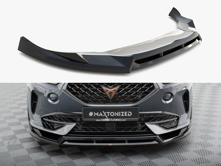 Maxton Design Front Splitter V.4 Cupra Formentor Mk1 - CU-FO-1-FD4G+FD4RG - Image 1